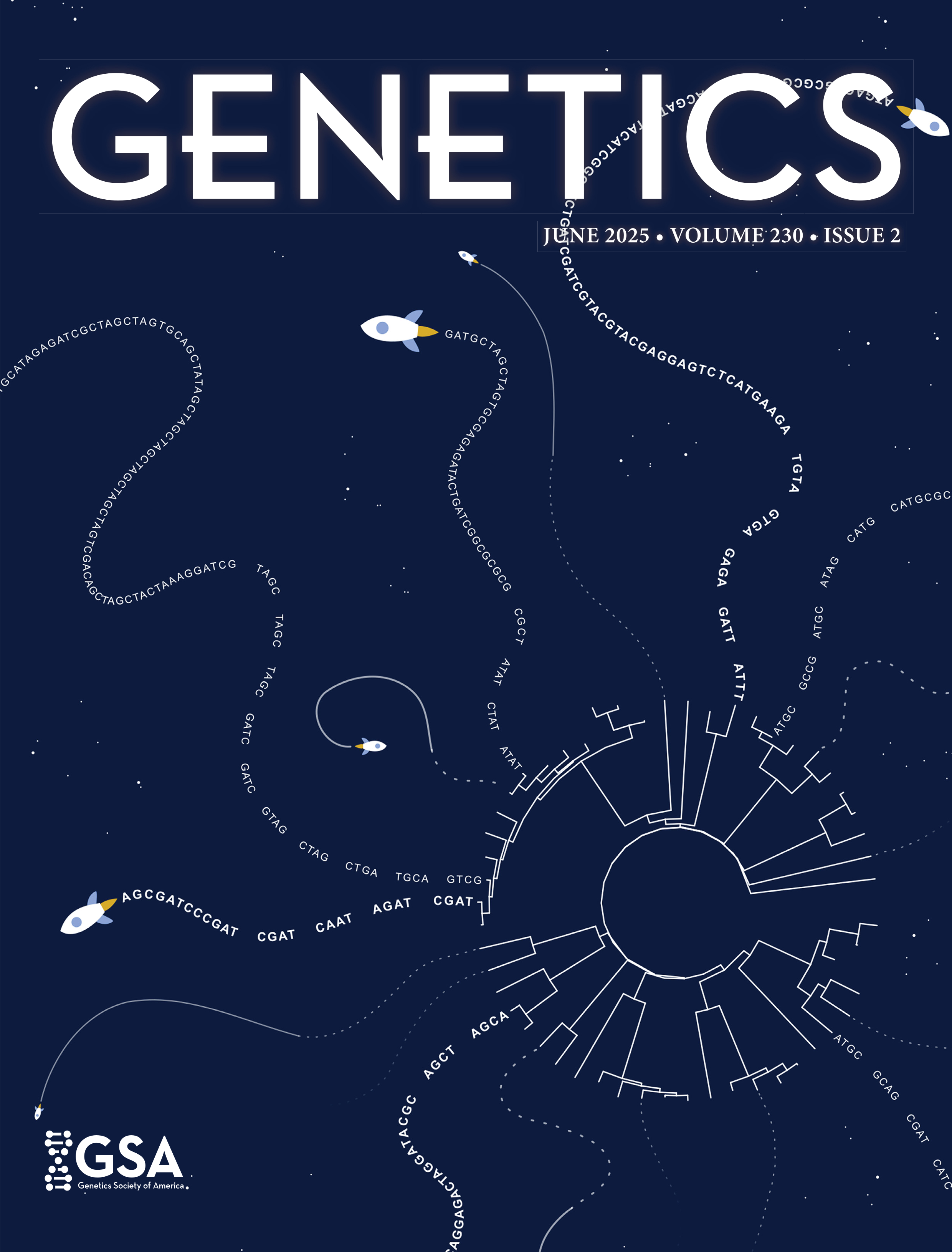 Genetics June 2025 cover